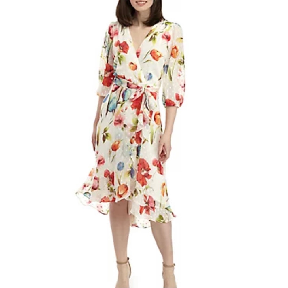 Colorful And Classy Spring Flower Dress